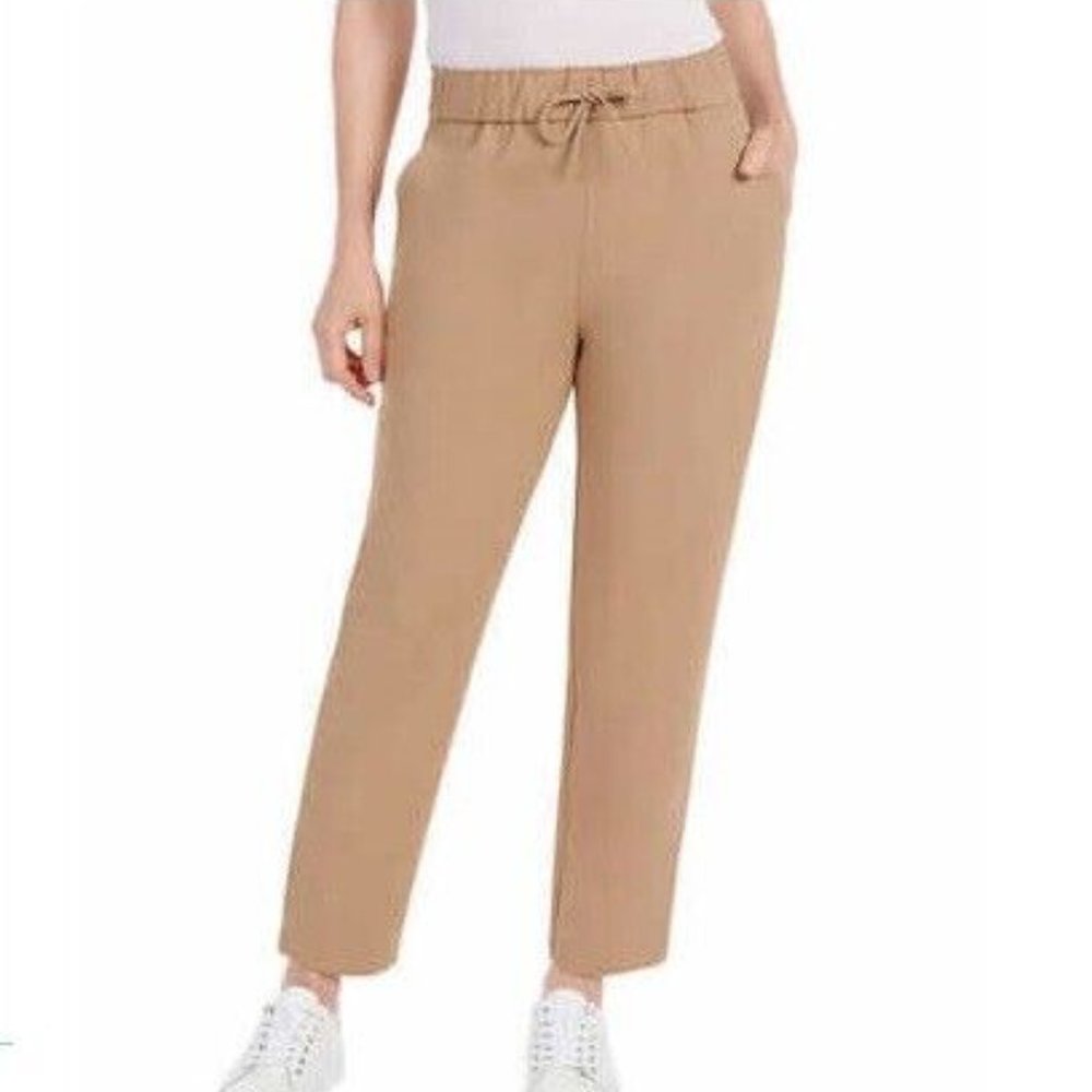 NWT Hilary Radley Women Pull On Lightweight Jogger Portobello Sz XL $50 UU032